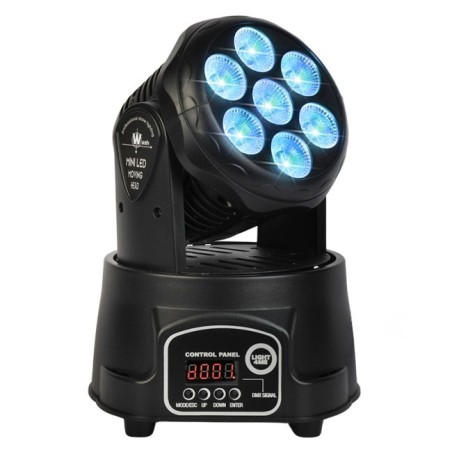 Głowica ruchoma LED wash LIGHT4ME COMPACT PMH 7x8W