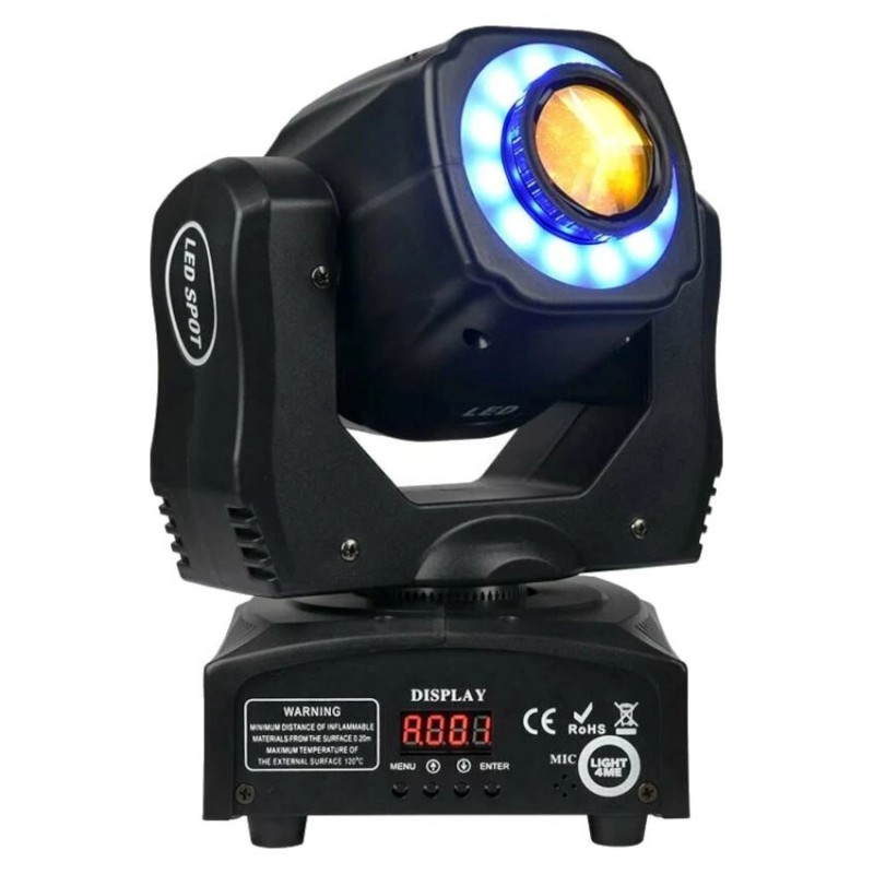 LIGHT4ME Mini Spot 60 Ring - głowica ruchoma LED LIGHT4ME Mini Spot 60 Ring - głowica ruchoma LED