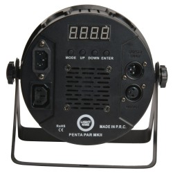 LIGHT4ME PENTA PAR 8x12W MKII RGBWA - LED slim