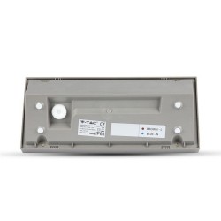 Oprawa Ścienna V-TAC 12W LED Ukośna Szara IP65 VT-8054-N 4000K 1250lm