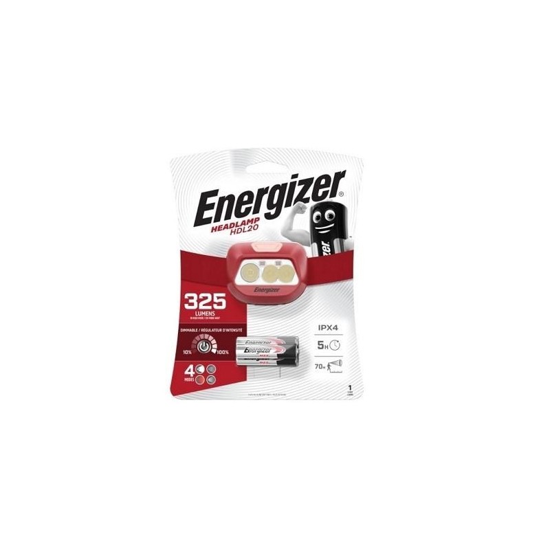 ENERGIZER LATARKA CZOŁOWA HEADLIGHT HDL20 3AAA 325 lm ENERGIZER LATARKA CZOŁOWA HEADLIGHT HDL20 3AAA 325 lm