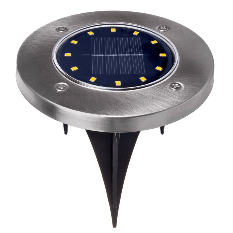 MACLEAN SOLARNA LAMPA NAJAZDOWA OGRODOWA LED IP44, 12 LED SMD, 4000K MCE318 MACLEAN SOLARNA LAMPA NAJAZDOWA OGRODOWA LED IP44, 12 LED SMD, 4000K MCE318