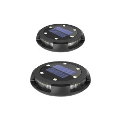 Zestaw 2 szt lamp solarnych LED RGB Activejet LARIX