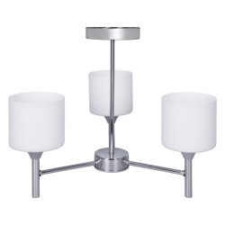 Żyrandol klasyczna lampa sufitowa wisząca Activejet MIRA Chrom potrójna 3xE27 do salonu