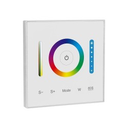 Kontroler sterownik pilot panel ścienny szklany 3w1 V-TAC RGB+CCT 1-strefa VT-2433 2 lata Gwarancji