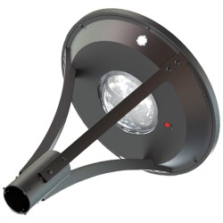 POWERNEED SOLARNA LAMPA ULICZNA 3000LM, LED X42, PANEL SOLARNY 18.75W, CZUJNIK RUCHU I ZMIERZCHOWY, 360°, CZARNA, SLL-31
