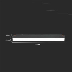 Oprawa V-TAC SKU6882 VT-3612 2700K-6400K 12W 1200l