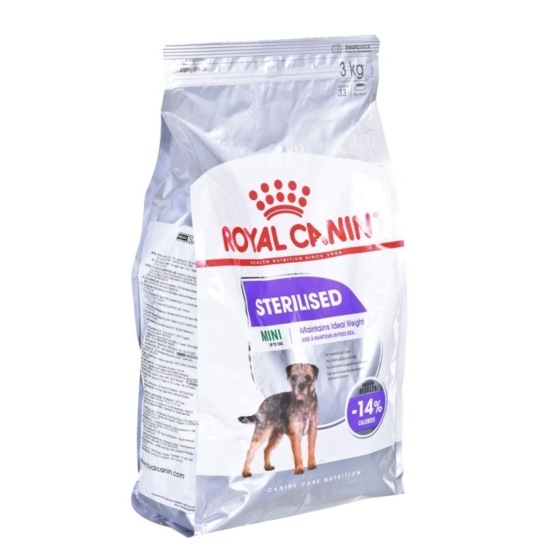 ROYAL CANIN CCN MINI STERILISED - sucha karma dla psa dorosłego - 3kg