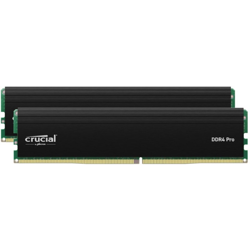 MEMORY DIMM PRO 64GB DDR4-3200/KIT2 CP2K32G4DFRA32A CRUCIAL MEMORY DIMM PRO 64GB DDR4-3200/KIT2 CP2K32G4DFRA32A CRUCIAL