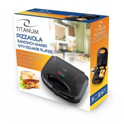 Opiekacz do kanapek Esperanza Pizzaiola TKT005K (700W kolor czarny)