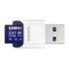 Samsung microSDXC 512GB PRO Plus 2023 + czytnik
