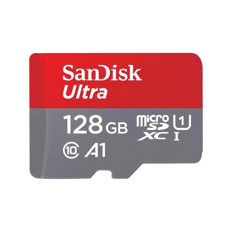 SANDISK ULTRA microSDXC 128GB 140MB/s + SD ADAPTER SANDISK ULTRA microSDXC 128GB 140MB/s + SD ADAPTER