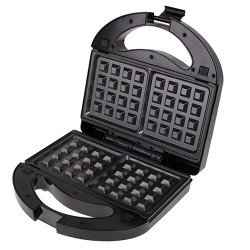 Opiekacz 3 w 1 do kanapek Adler MS 3045 (750W kolor czarny)