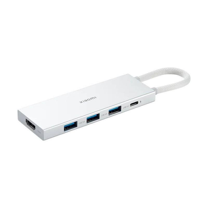 Xiaomi XMDS05YM huby i koncentratory USB 3.2 Gen 1 (3.1 Gen 1) Type-A + Type-C Biały Xiaomi XMDS05YM huby i koncentratory USB 3.2 Gen 1 (3.1 Gen 1) Type-A + Type-C Biały