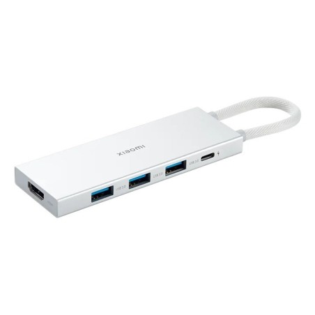 Xiaomi XMDS05YM huby i koncentratory USB 3.2 Gen 1 (3.1 Gen 1) Type-A + Type-C Biały