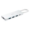 Xiaomi XMDS05YM huby i koncentratory USB 3.2 Gen 1 (3.1 Gen 1) Type-A + Type-C Biały