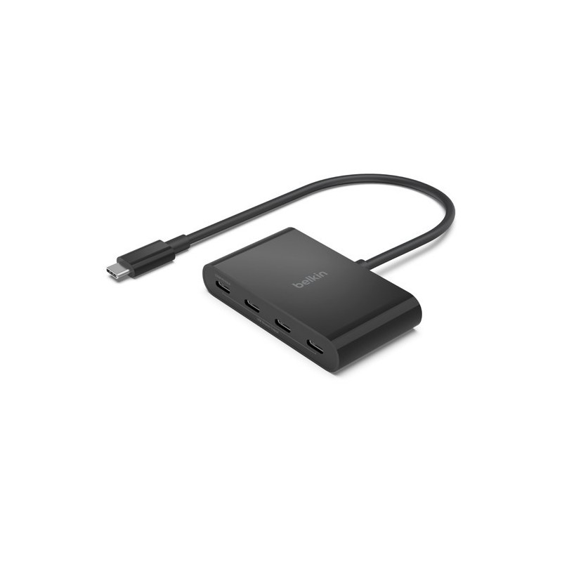 Hub Belkin Connect USB-C to 4-Port USB-C Hub 4xUSB-C Black Hub Belkin Connect USB-C to 4-Port USB-C Hub 4xUSB-C Black