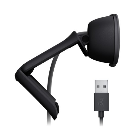 Logitech Brio 100 960-001585 webcam 2 MP Graphite