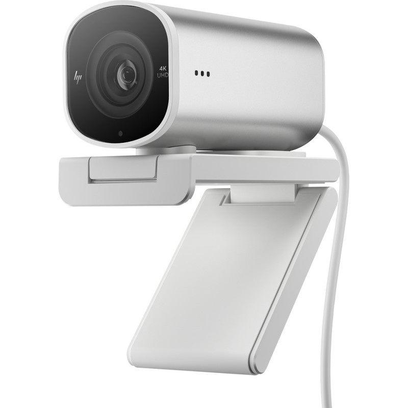 Kamera internetowa HP 960 4K Streaming Webcam USB srebrna 695J6AA Kamera internetowa HP 960 4K Streaming Webcam USB srebrna 695J6AA