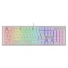 KLAWIATURA DLA GRACZY GENESIS THOR 303 US PODŚWIETLENIE RGB MECHANICZNA BROWN SWITCH BIAŁA HOT SWAP
