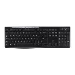 Klawiatura bezprzewodowa Logitech K270 RF Wireless QWERTZ Niemiecki Czarny