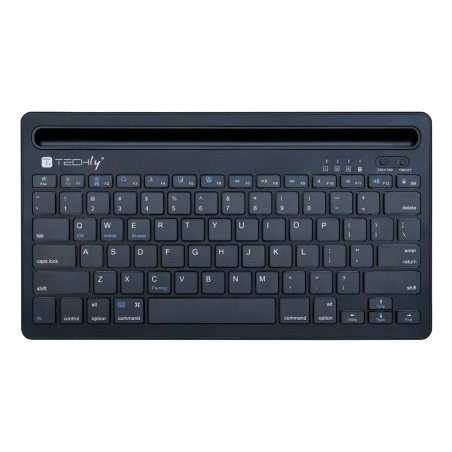 Techly ICTBK102U klawiatura Uniwersalna Bluetooth QWERTY Angielski Czarny