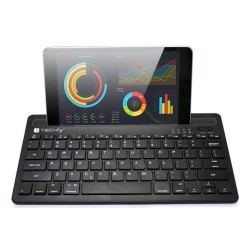Techly ICTBK102U klawiatura Uniwersalna Bluetooth QWERTY Angielski Czarny