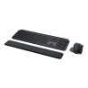 Klawiatura Logitech MX Keys S Combo + myszka Biuro RF Wireless + Bluetooth QWERTY Amerykański międzynarodowy Grafitowy