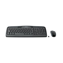 Zestaw klawiatura + mysz membranowa Logitech 920-03999 (USB 2.0 (DE) kolor czarny optyczna)