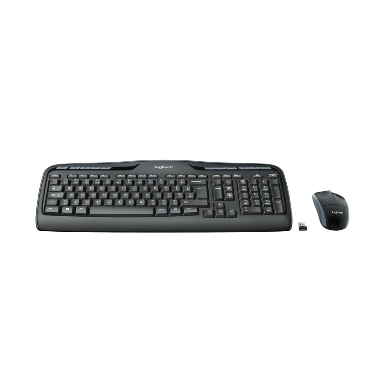 Zestaw klawiatura + mysz membranowa Logitech 920-03999 (USB 2.0 (DE) kolor czarny optyczna)