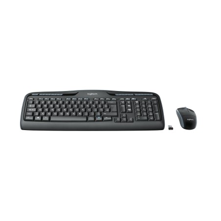 Zestaw klawiatura + mysz membranowa Logitech 920-03999 (USB 2.0 (DE) kolor czarny optyczna)