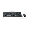Zestaw klawiatura + mysz membranowa Logitech 920-03999 (USB 2.0 (DE) kolor czarny optyczna)