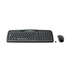 Zestaw klawiatura + mysz membranowa Logitech 920-03999 (USB 2.0 (DE) kolor czarny optyczna)