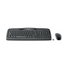 Zestaw klawiatura + mysz membranowa Logitech 920-03999 (USB 2.0 (DE) kolor czarny optyczna)
