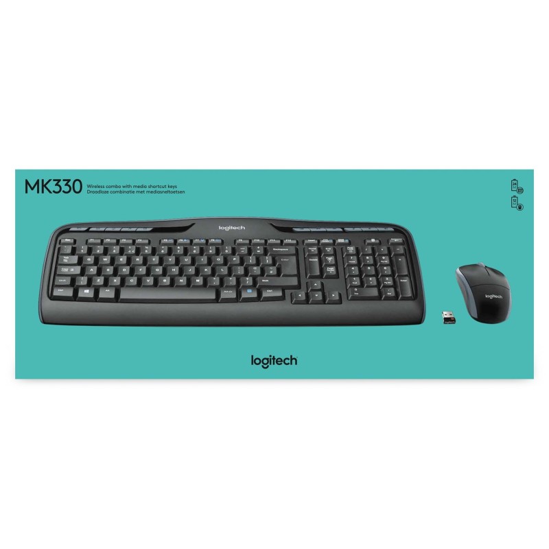 ZESTAW LOGITECH WIRELESS COMBO MK330 BEZPRZEWODOWY ZESTAW LOGITECH WIRELESS COMBO MK330 BEZPRZEWODOWY