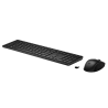 Zestaw klawiatura + mysz HP 650 Wireless Keyboard and Mouse Combo bezprzewodowe czarne 4R013AA