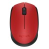 Mysz Logitech M171 910-004641 (optyczna 1000 DPI kolor czerwony)
