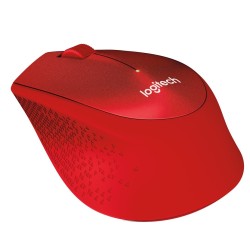 Mysz Logitech M330 910-004911 (optyczna 1000 DPI kolor czerwony)