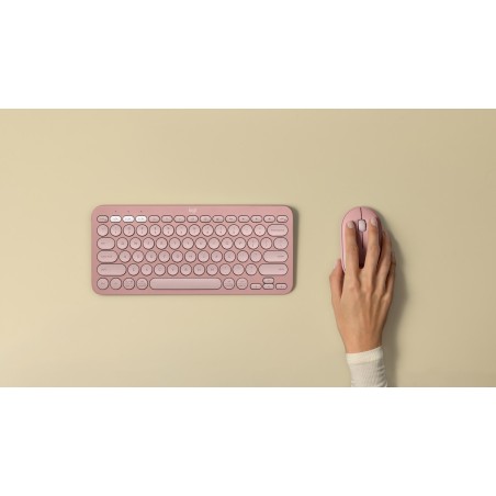 PEBBLE MOUSE 2 M350S TONAL ROSE/BT N/A EMEA-808 DONGLELESS