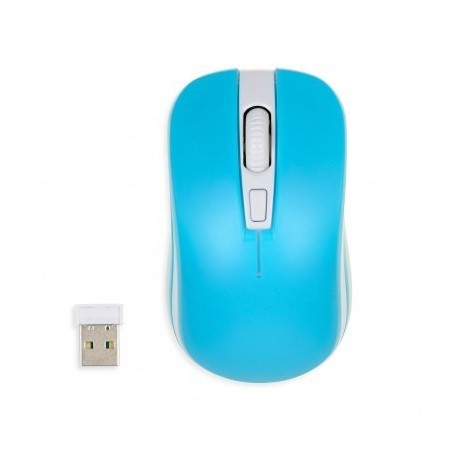 Mysz IBOX LORIINI IMOF008WBL (optyczna 1600 DPI kolor niebieski