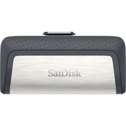 Pendrive SanDisk Ultra SDDDC2-128G-G46 (128GB USB 3.1, USB-C kolor czarny)
