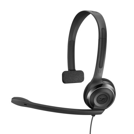 Zestaw słuchawkowy przewodowy Sennheiser PC 7 USB Typu-A Czarny