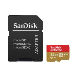Karta pamięci SanDisk Extreme SDSQXAF-032G-GN6AA (32GB Class U3 Adapter, Karta pamięci)