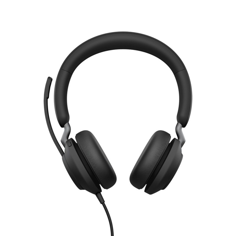 Słuchawki nauszne Jabra Evolve2 40 SE MS Stereo, USB-C, czarne Słuchawki nauszne Jabra Evolve2 40 SE MS Stereo, USB-C, czarne