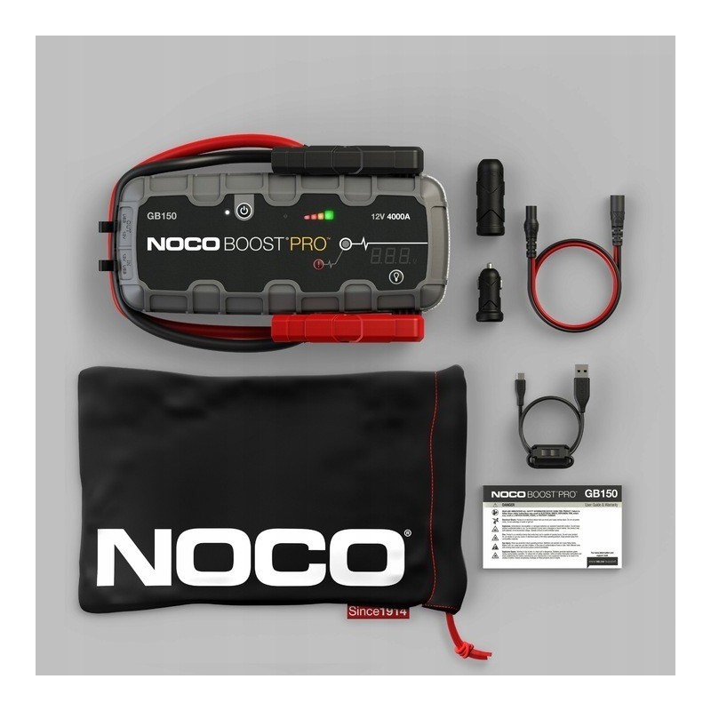 Noco GB150 Boost 12V 3000A Jump Starter Powerbank