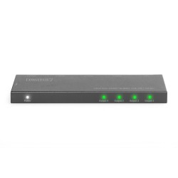 Splitter HDMI 4-portowy UHD4K 60Hz HDR HDCP 2.2 audio