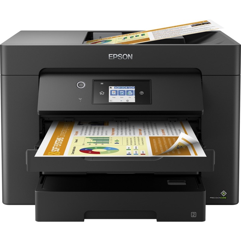 Epson WorkForce WF-7830DTWF Atramentowa A3 4800 x 2400 DPI Wi-Fi Epson WorkForce WF-7830DTWF Atramentowa A3 4800 x 2400 DPI Wi-Fi