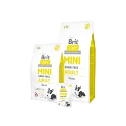 Brit Care Mini Grain Free Adult Lamb - sucha karma dla psów dorosłych małych ras - 2 kg