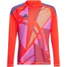 Koszulka bramkarska dla dzieci adidas Tiro 24 Competition Long Sleeve czerwona IN0431 140cm