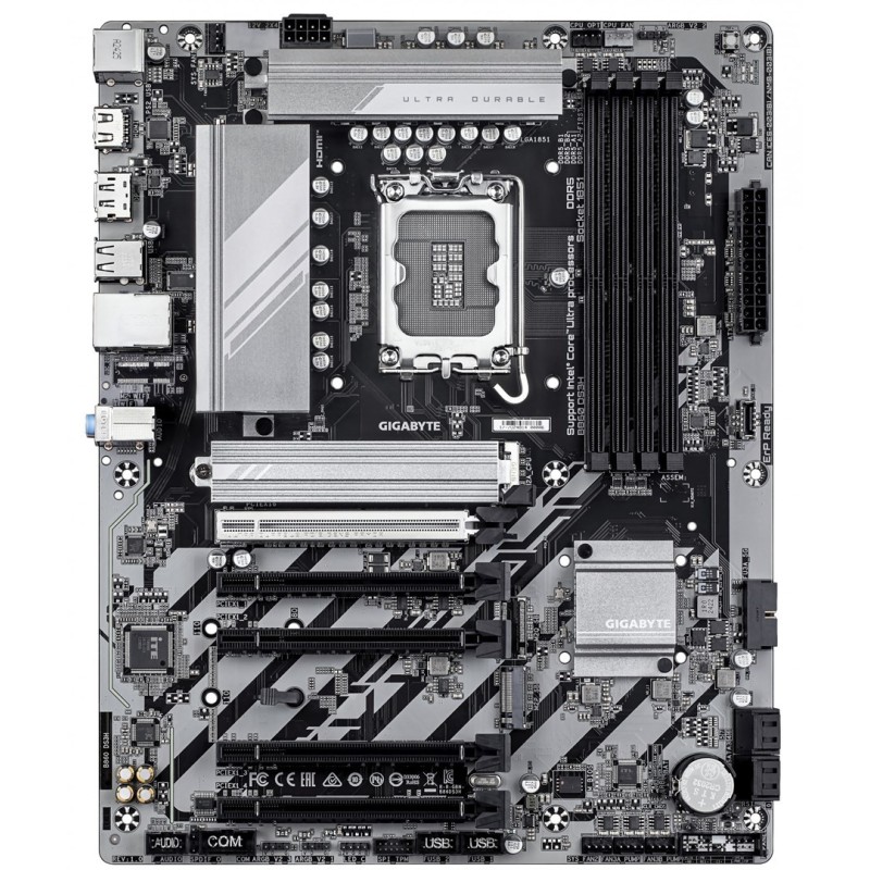 Płyta główna Gigabyte B860 DS3H (B860, S1851, ATX, DDR5) Płyta główna Gigabyte B860 DS3H (B860, S1851, ATX, DDR5)